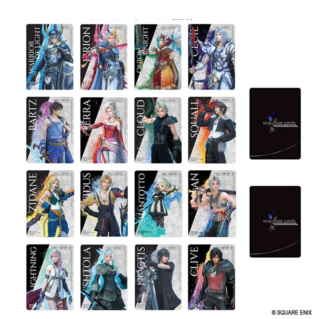 Final Fantasy 40th Anniversary Card Box Square Enix Collection Japanese Version Final Fantasy 40th Anniversary Card Box Square Enix Collection Japanese Version
