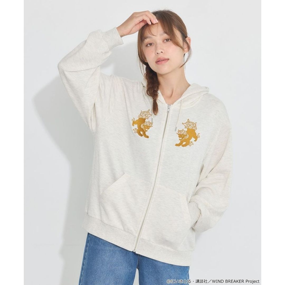 WIND BREAKER Hoodie earth music and ecology Japan Label