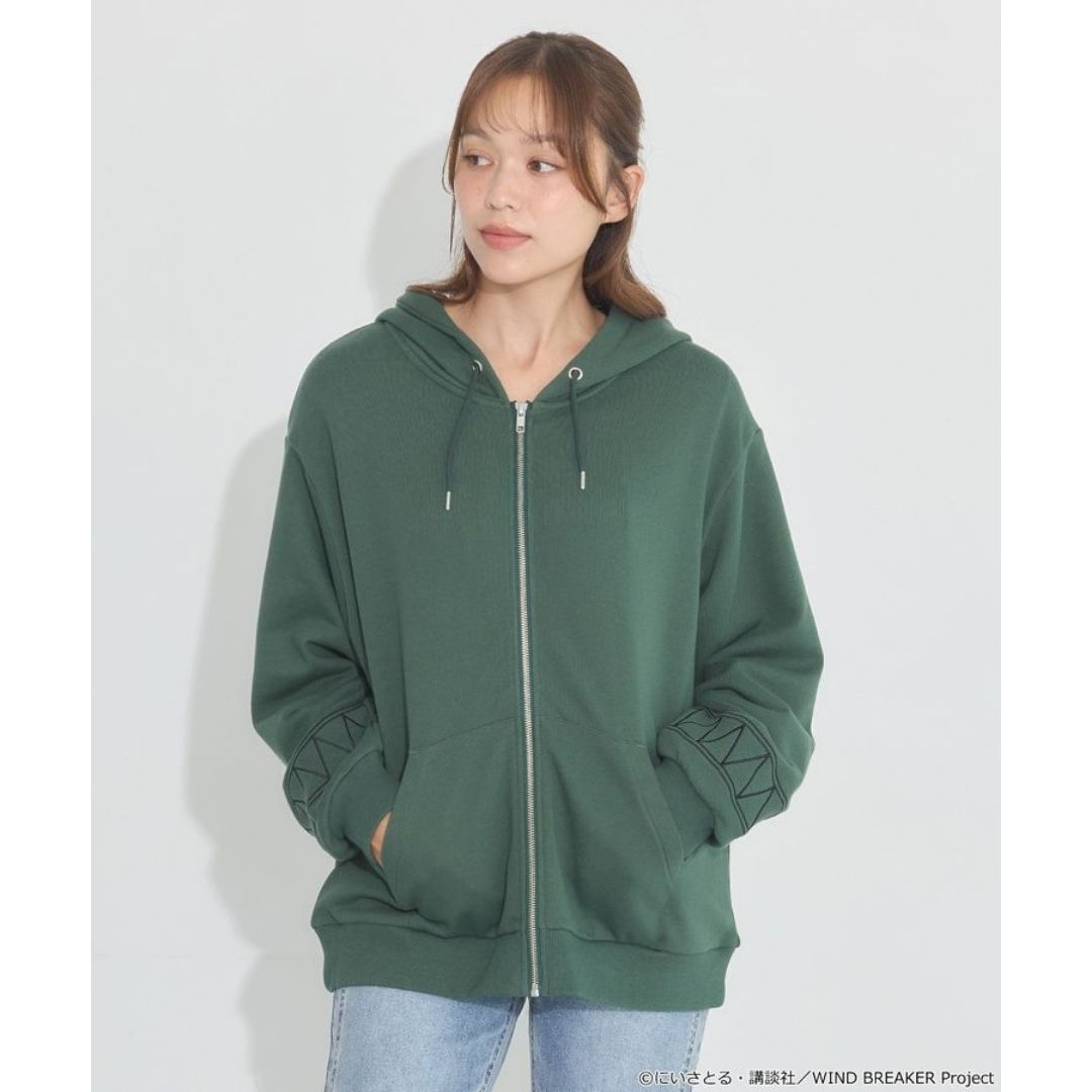 WIND BREAKER Hoodie earth music and ecology Japan Label WIND BREAKER Hoodie earth music and ecology Japan Label