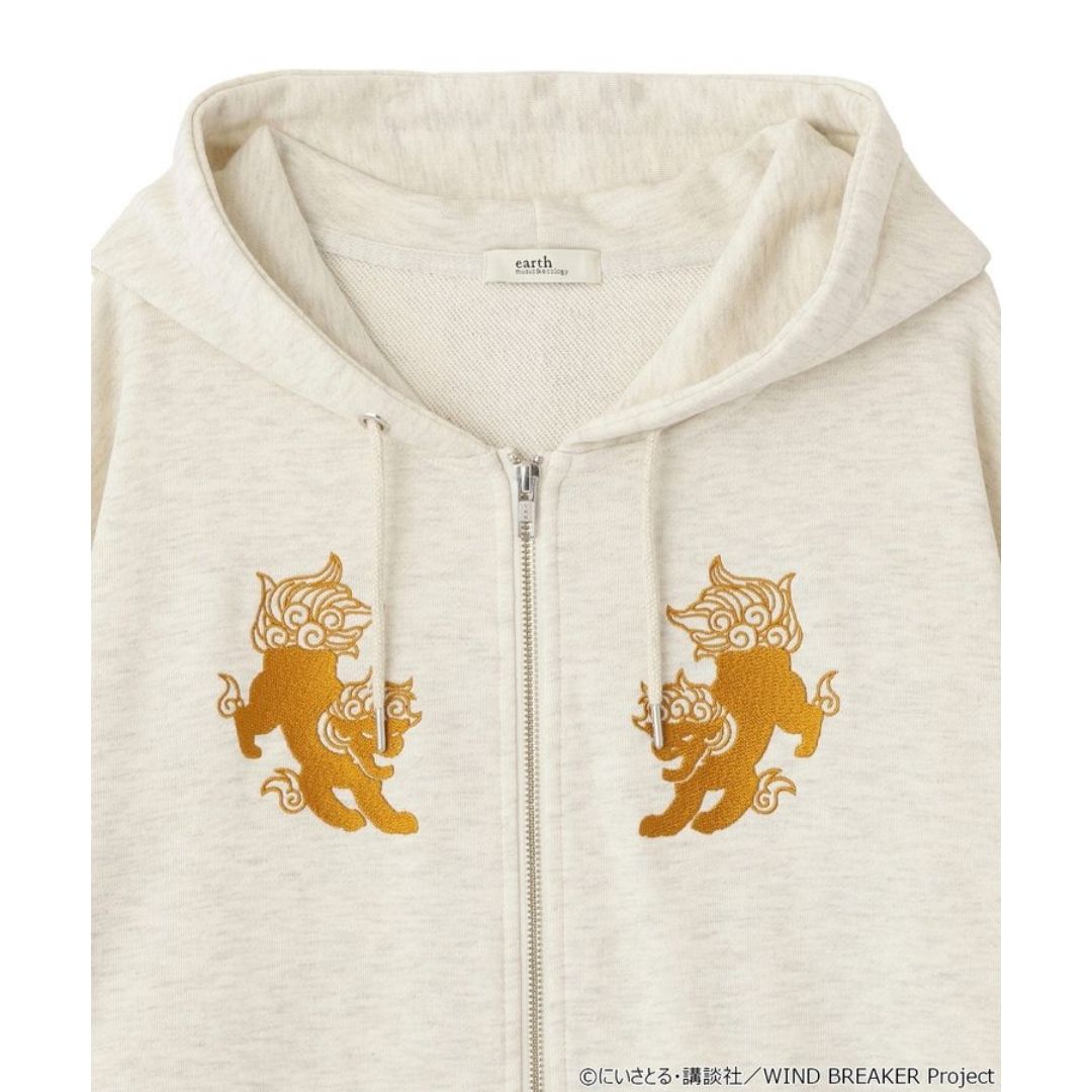 WIND BREAKER Hoodie earth music and ecology Japan Label