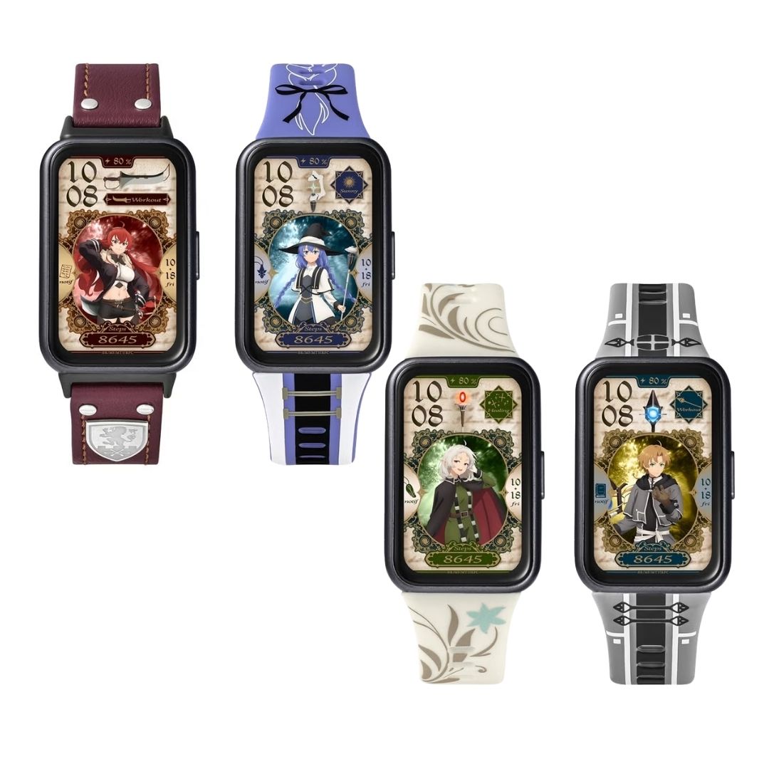Smartwatch Mushoku Tensei Series Eris Roxy Sylphiette Rudeus Model Smartwatch Mushoku Tensei Series Eris Roxy Sylphiette Rudeus Model