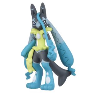 Pokemon MonColle Mega Lucario Z Figure Takara Tomy Koleksi Detail Lengkap