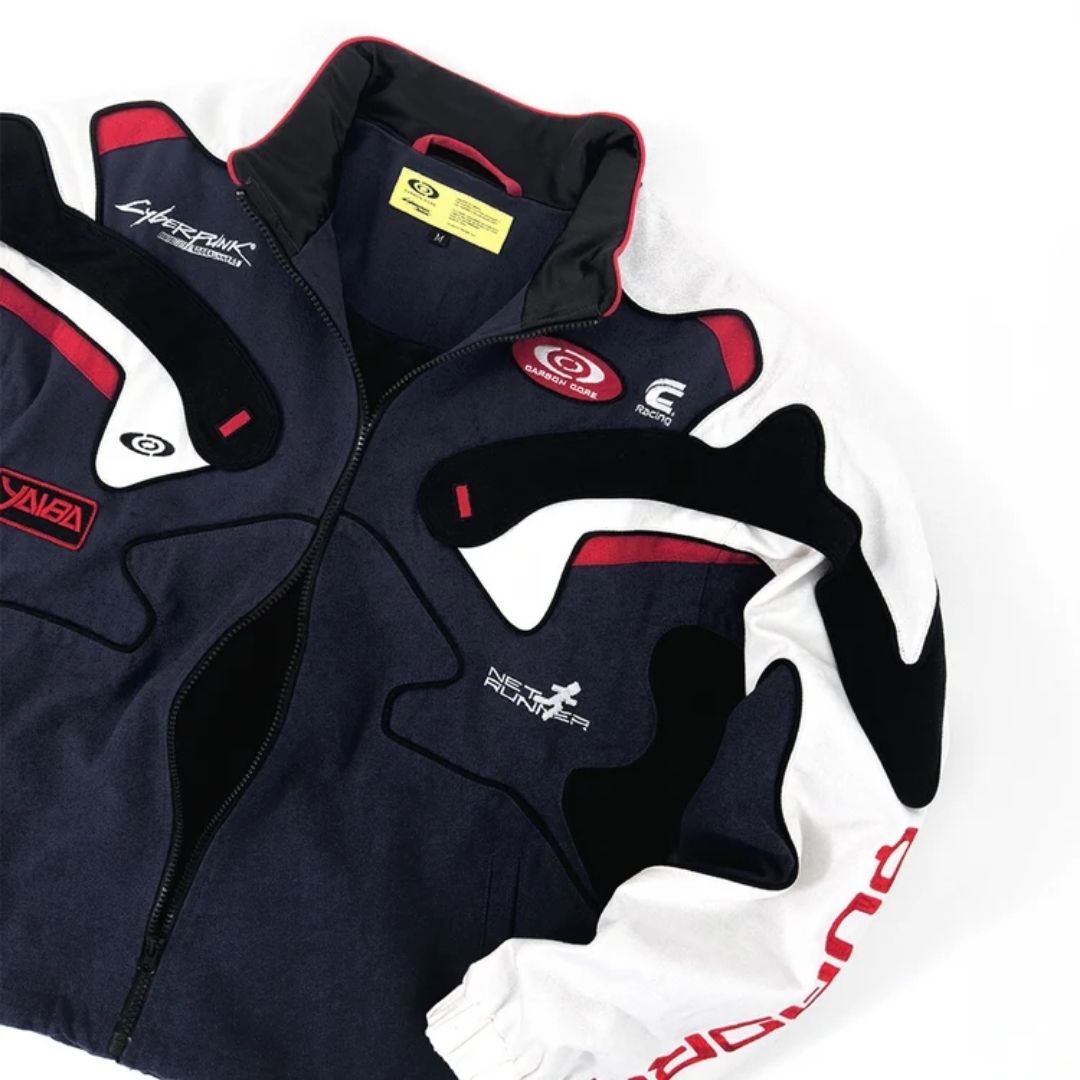 SOMSOC Cyberpunk Edgerunners Lucy Racing Jacket CARBON CORE Koleksi
