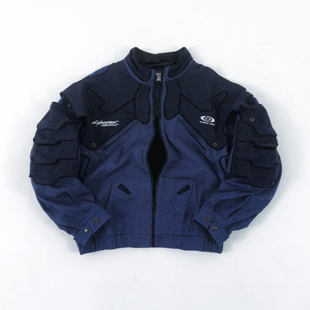 SOMSOC Cyberpunk Edgerunners Rebecca Bomber Jacket Koleksi CARBON CORE SOMSOC Cyberpunk Edgerunners Rebecca Bomber Jacket Koleksi CARBON CORE