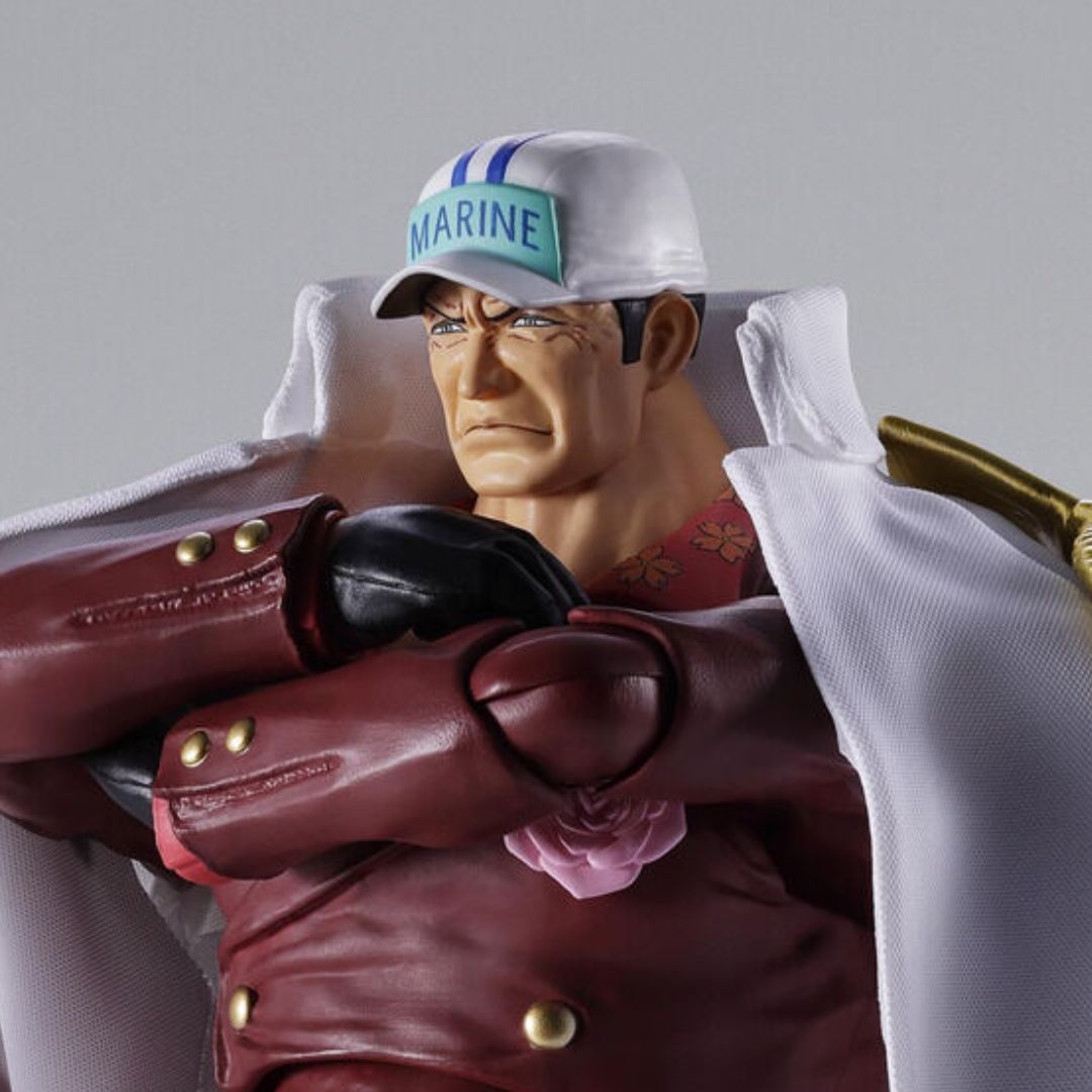 S.H.Figuarts Sakazuki Akainu Marineford Summit Battle Figure 200mm