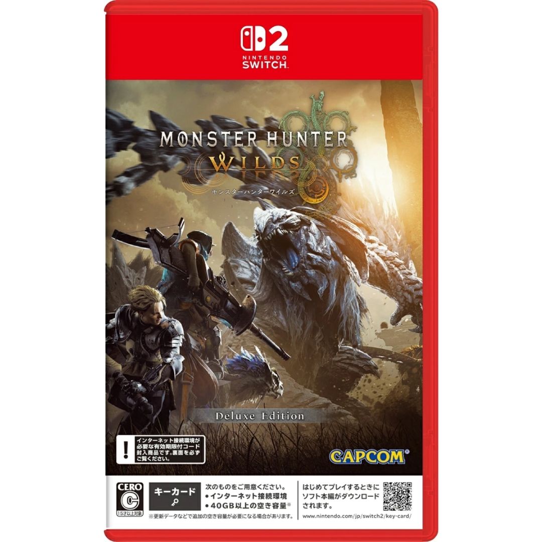 Monster Hunter Wilds Deluxe Edition Nintendo Switch 2 (Early Purchase Bonus: DLC)