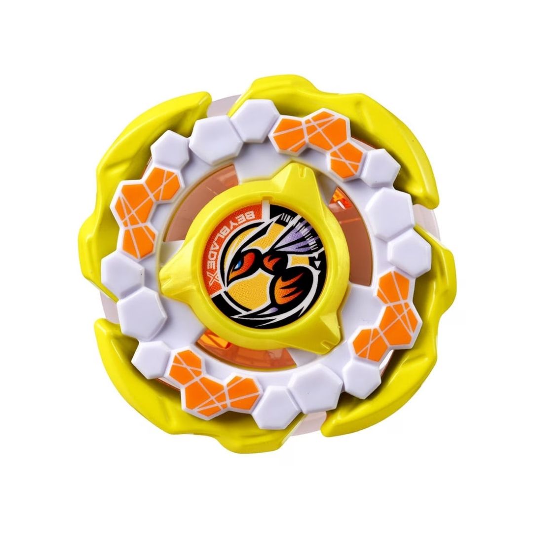 Beyblade X CX-00 Booster Hornet Fort R7-60T Metal Coat Yellow (App/Event Exclusive)