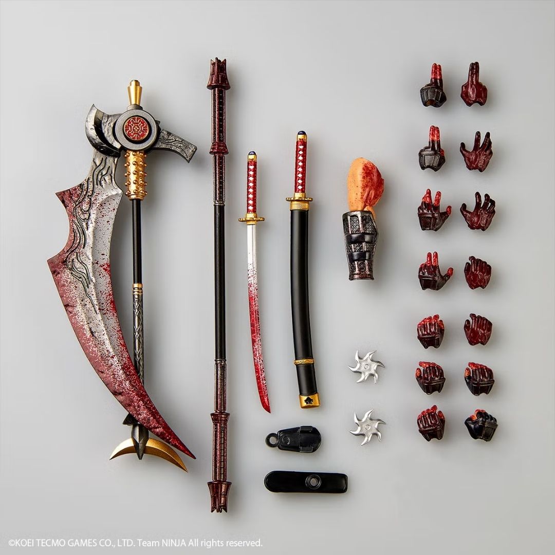  Revoltech Amazing Yamaguchi Ryu Hayabusa Fierce Battle Ver. (NINJA GAIDEN 3) 