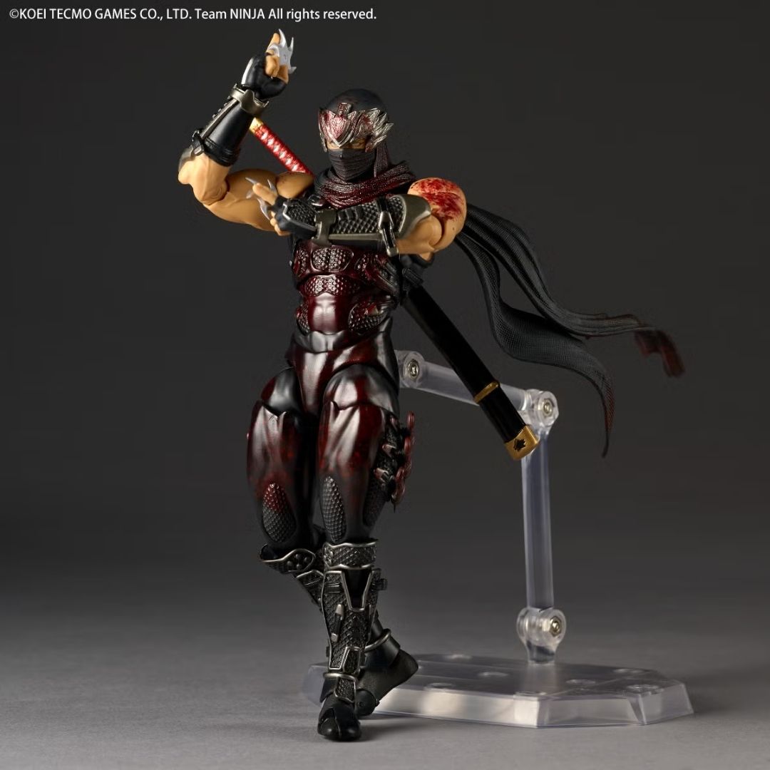 Revoltech Amazing Yamaguchi Ryu Hayabusa Fierce Battle Ver. 170mm