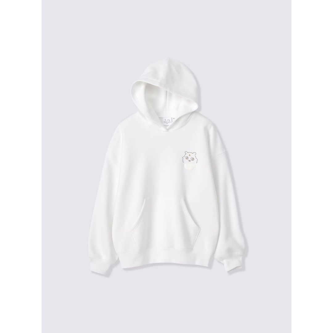 Hoodie GU x CHIIKAWA Sweatshirt Hoodie Off White