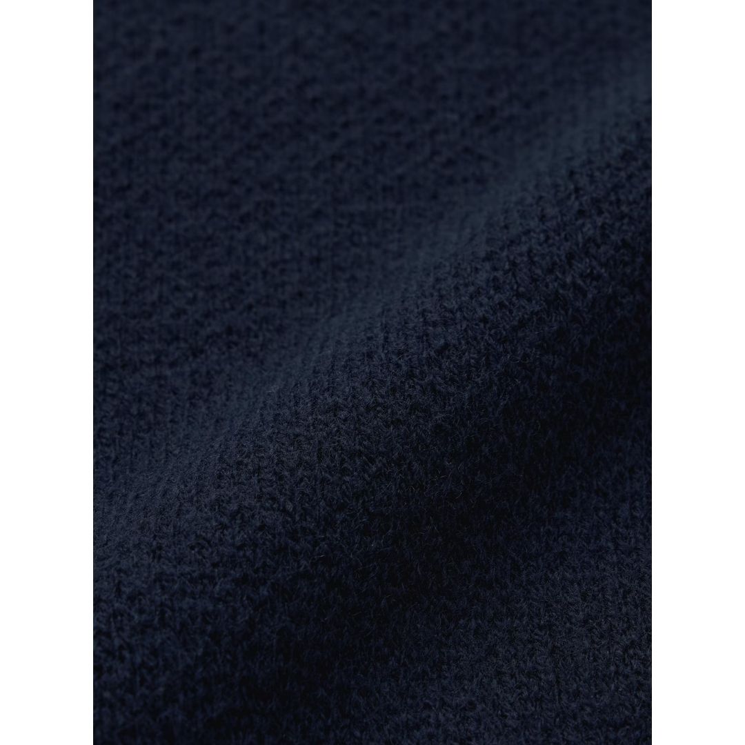  Sweater GU x CHIIKAWA Nordic sweater Navy 