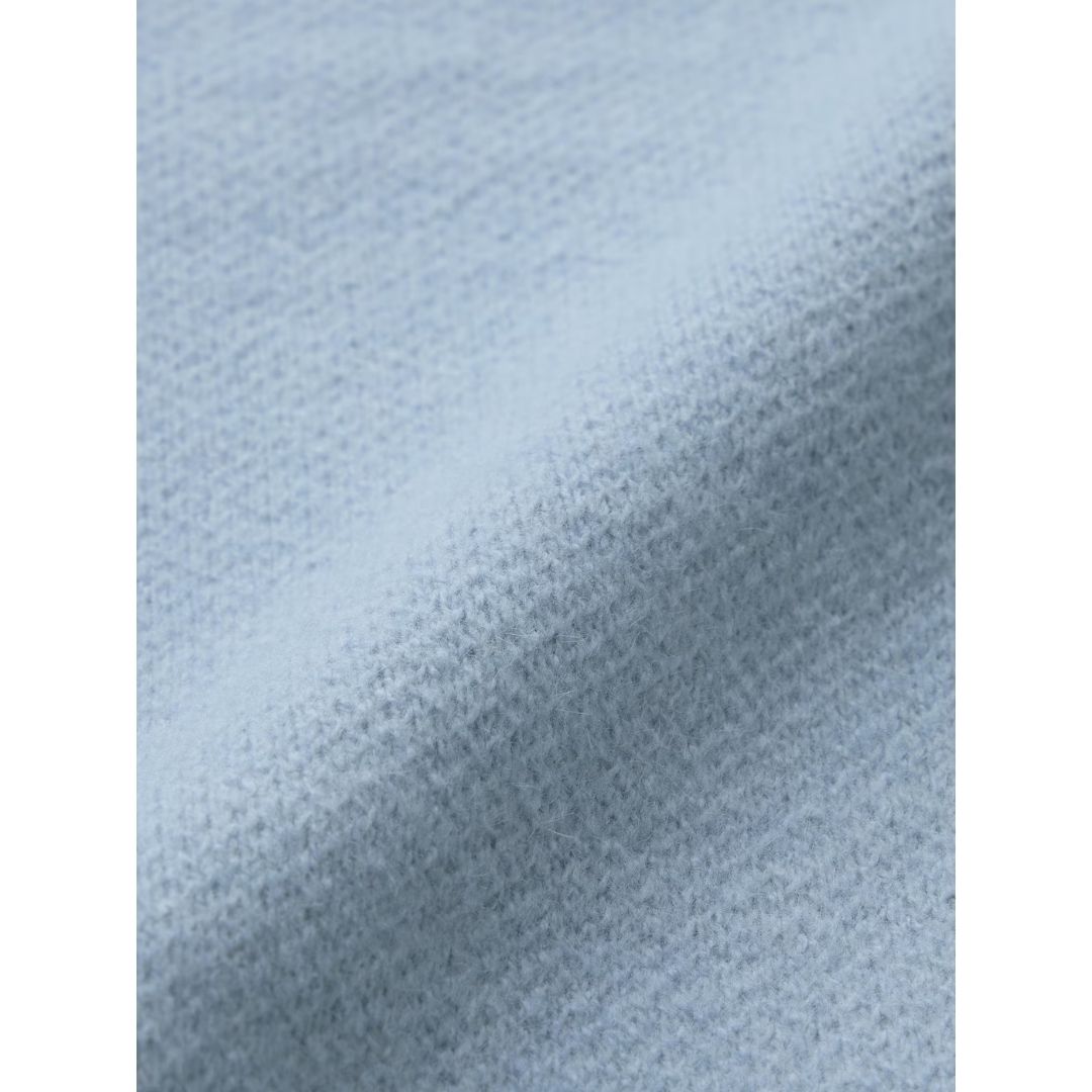  Sweater GU x CHIIKAWA Jacquard sweater Blue 