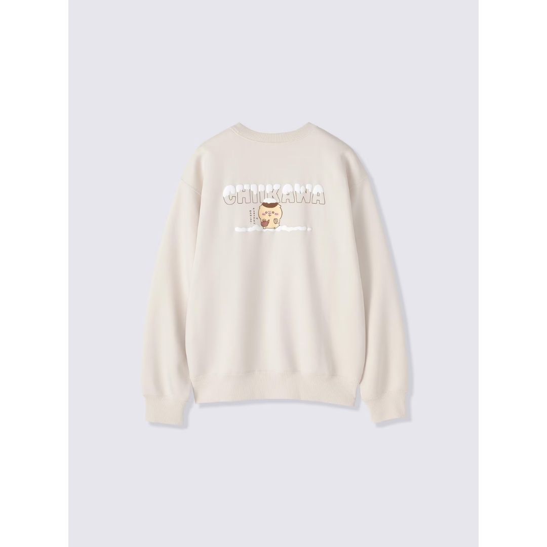  GU Sweatshirt Chiikawa Pullover Natural 