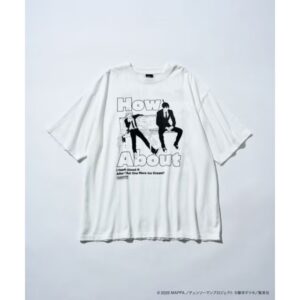 Kaos Chainsaw Man Reze Arc Movie Collaboration Printed T-shirt