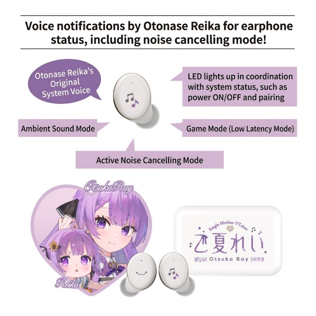 TWS ONKYO Otsuka Rei CP-TWS01E Collaboration Model TWS ONKYO Otsuka Rei CP-TWS01E Collaboration Model