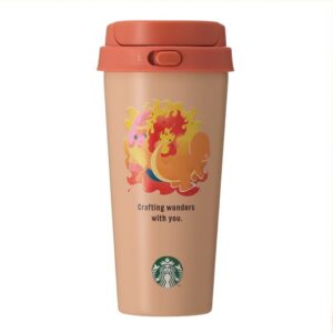 Tumbler Stainless Steel To-Go Bottle Pokemon x STARBUCKS Charmander 473 ml Tumbler Stainless Steel To-Go Bottle Pokemon x STARBUCKS Charmander 473 ml
