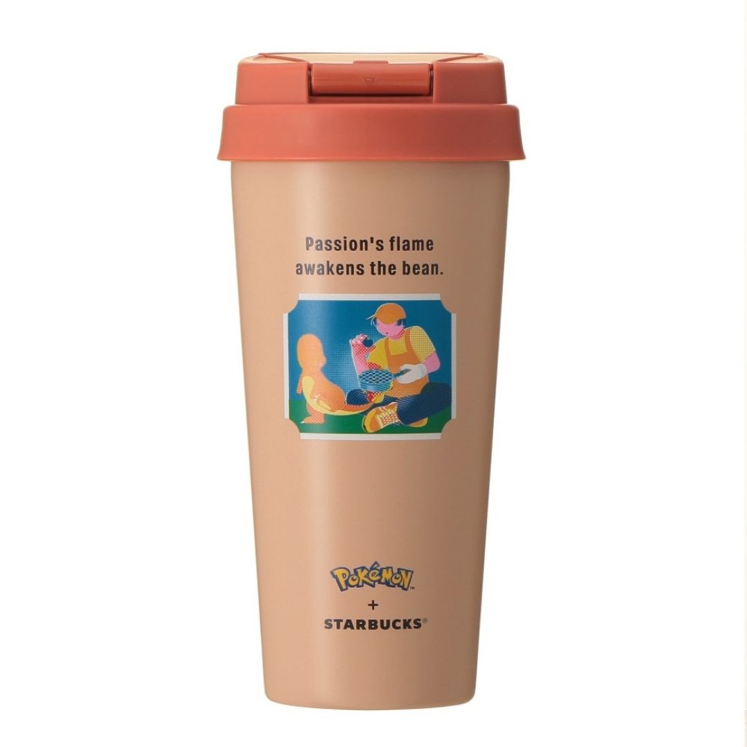 Tumbler Stainless Steel To-Go Bottle Pokemon x STARBUCKS Charmander 473 ml Tumbler Stainless Steel To-Go Bottle Pokemon x STARBUCKS Charmander 473 ml