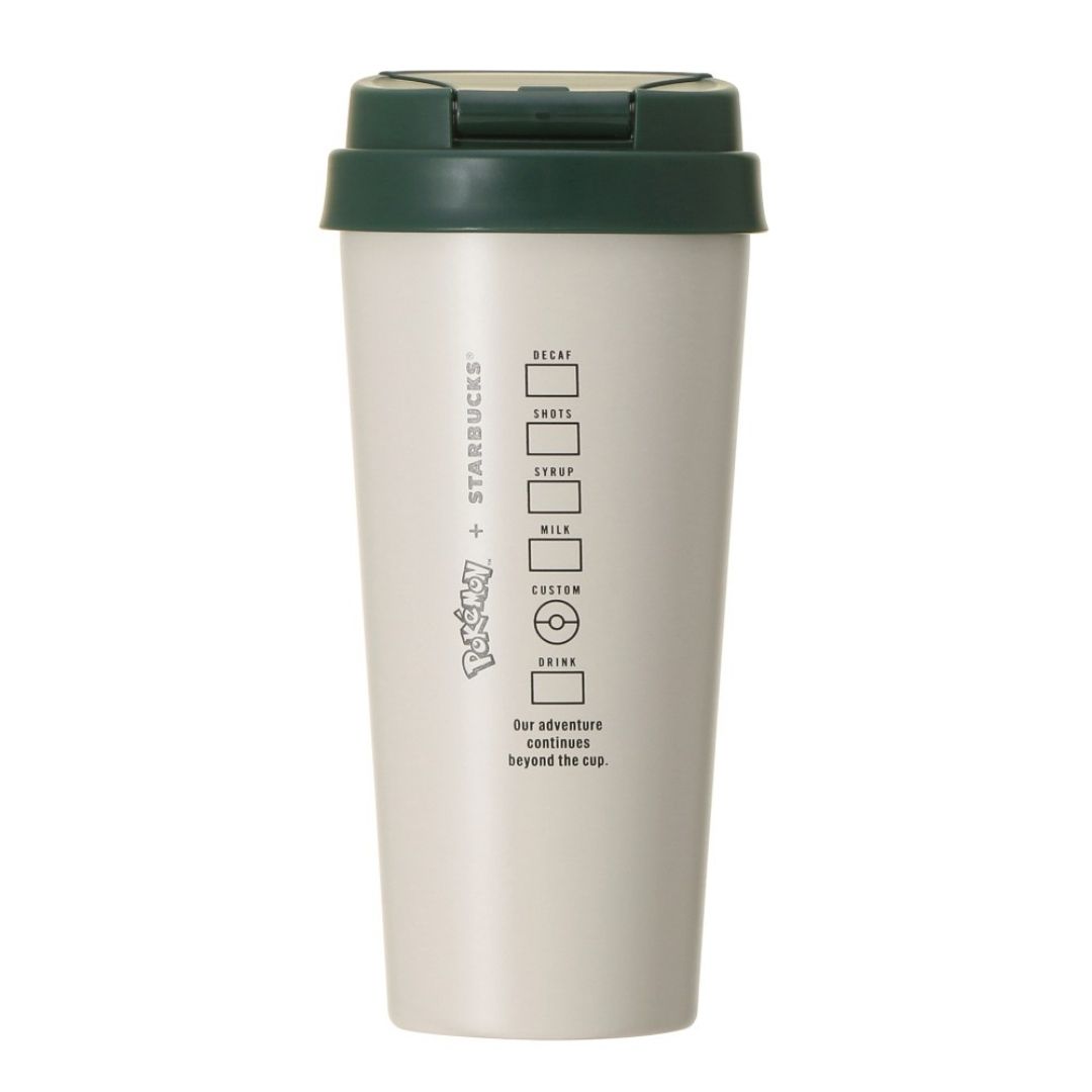 Tumbler Stainless Steel To-Go Bottle Pokemon x STARBUCKS Coffee Connection 473 ml