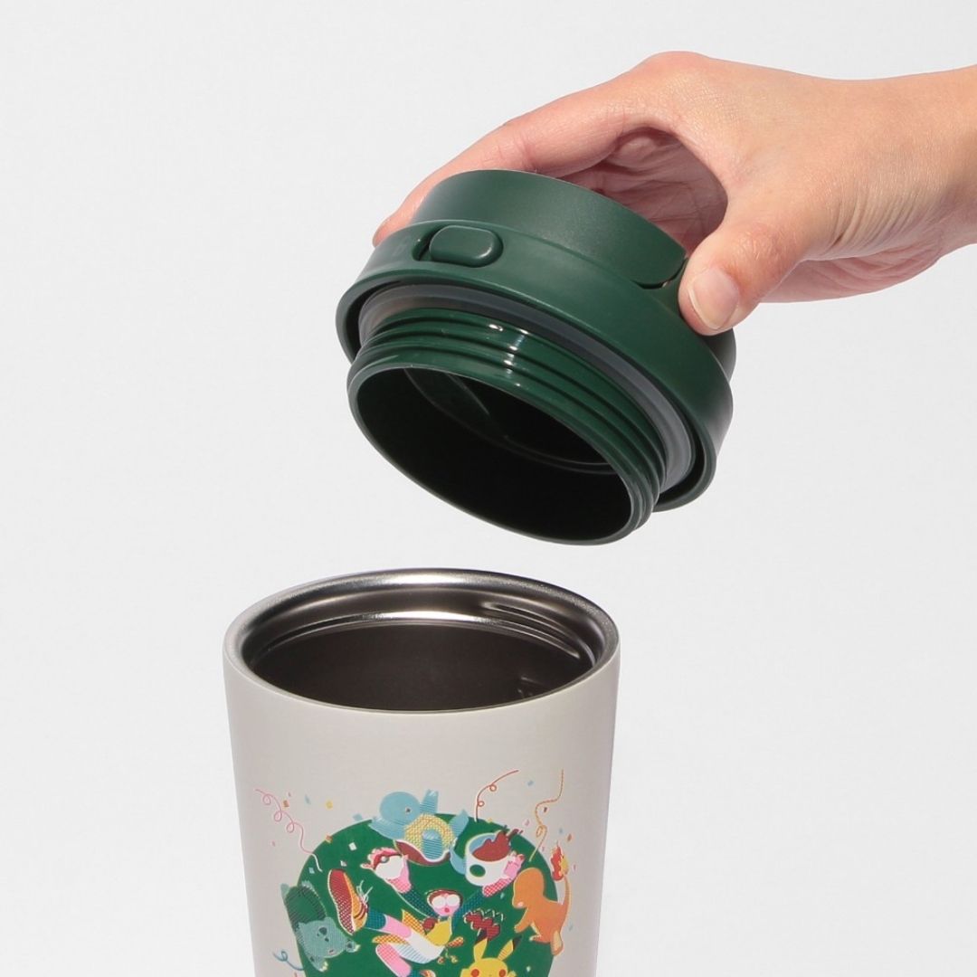 Tumbler Stainless Steel To-Go Bottle Pokemon x STARBUCKS Coffee Connection 473 ml