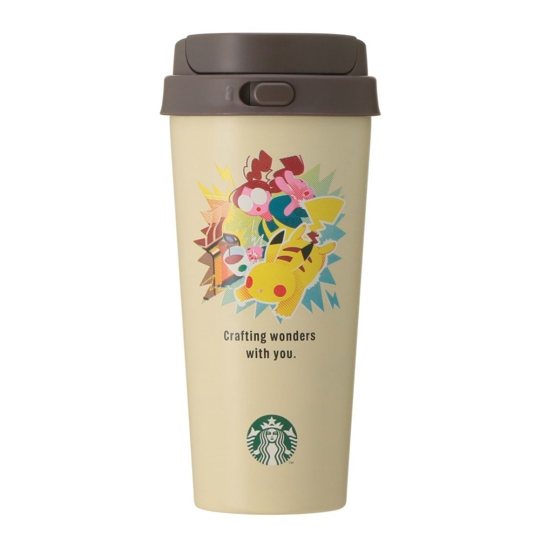 Tumbler Stainless Steel To-Go Bottle Pokemon x STARBUCKS Pikachu 473 ml Tumbler Stainless Steel To-Go Bottle Pokemon x STARBUCKS Pikachu 473 ml