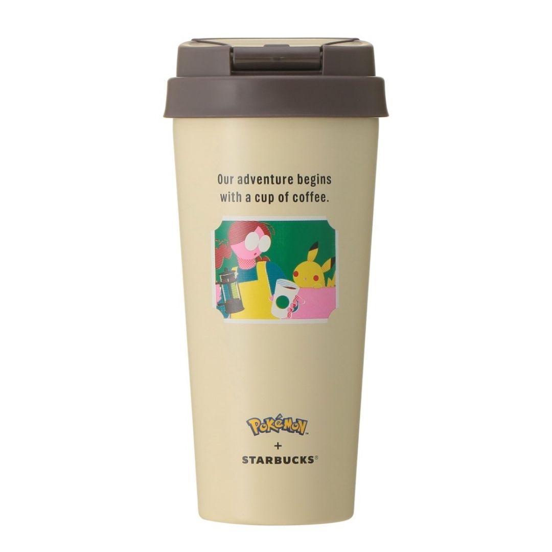 Tumbler Stainless Steel To-Go Bottle Pokemon x STARBUCKS Pikachu 473 ml Tumbler Stainless Steel To-Go Bottle Pokemon x STARBUCKS Pikachu 473 ml