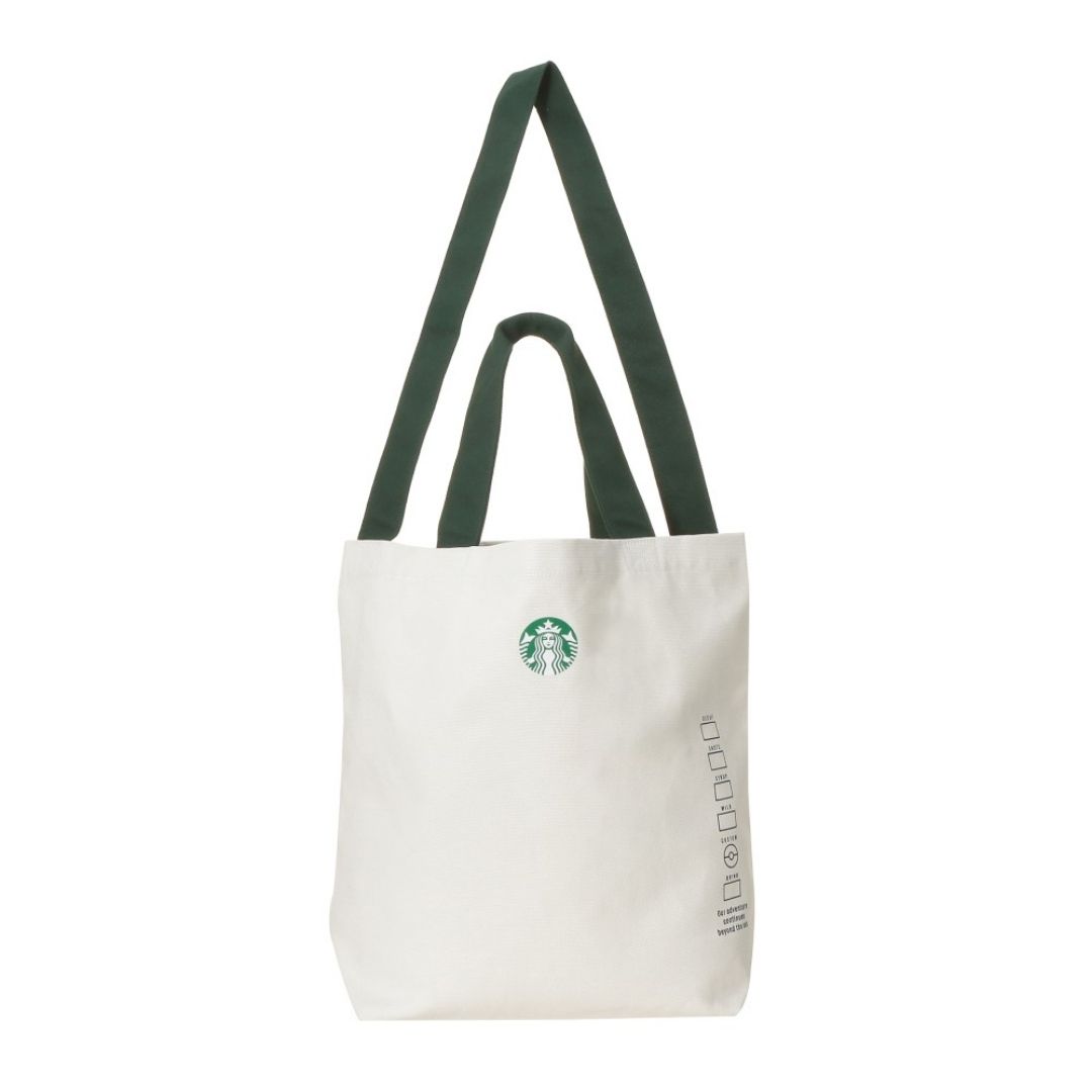 Tote Bag Pokemon x STARBUCKS Coffee Connection dengan Shoulder Strap