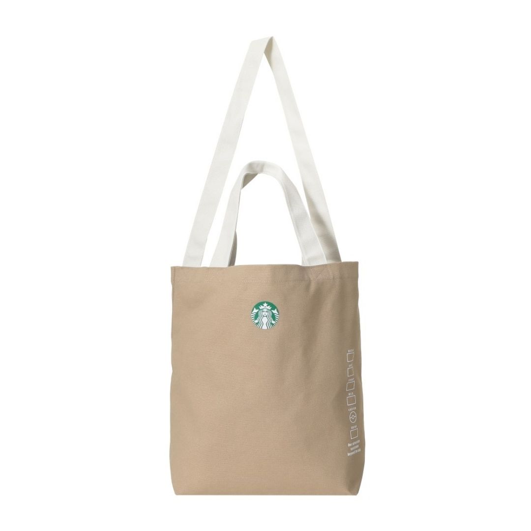 Tote Bag Pokemon x STARBUCKS Coffee Adventure Cokelat dengan Strap
