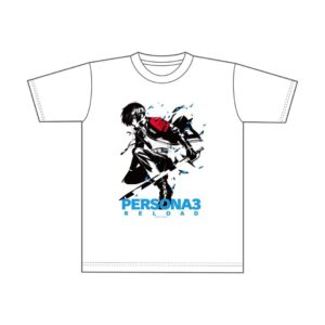 T-Shirt Persona 3 Reload dengan Key Visual untuk Koleksi