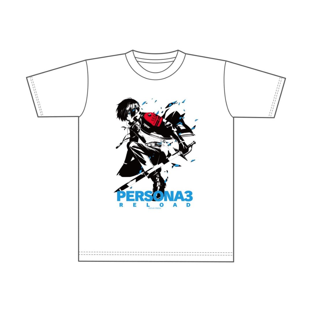  T-Shirt Persona 3 Reload dengan Key Visual untuk Koleksi 