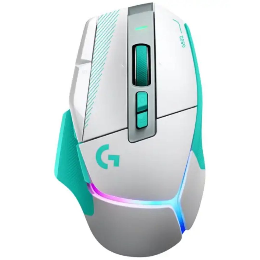 Gaming Mouse Logitech G502 X PLUS LIGHTSPEED RGB Mint Green G502XWL Gaming Mouse Logitech G502 X PLUS LIGHTSPEED RGB Mint Green G502XWL