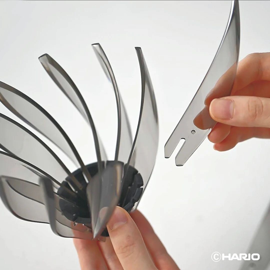 HARIO Suiren Dripper VDSU-02-TB Dripper Kopi V60 Collapsible HARIO Suiren Dripper VDSU-02-TB Dripper Kopi V60 Collapsible