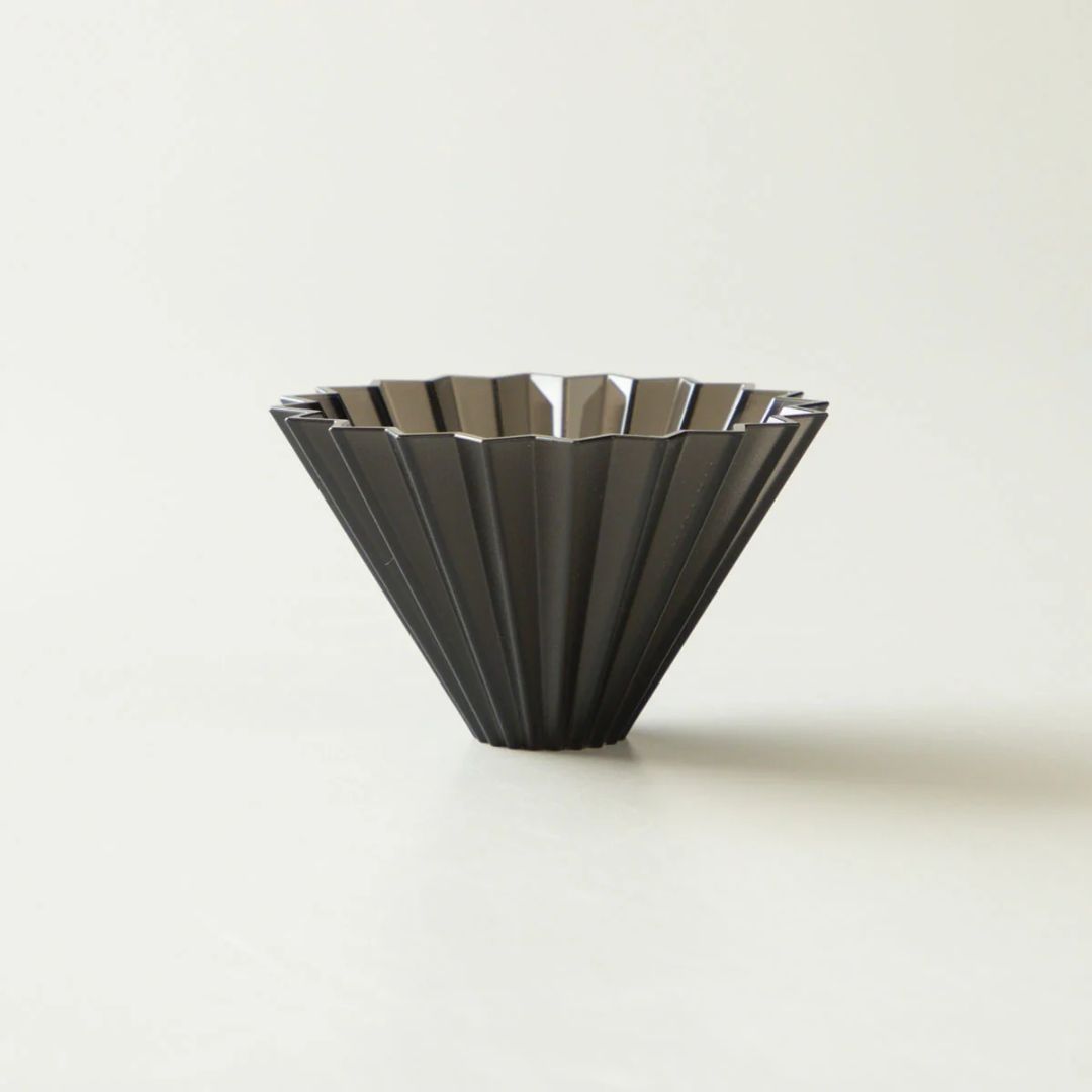 ORIGAMI Dripper Air S Black Ringan dan Kuat untuk Brewing Kopi Lebih Stabil