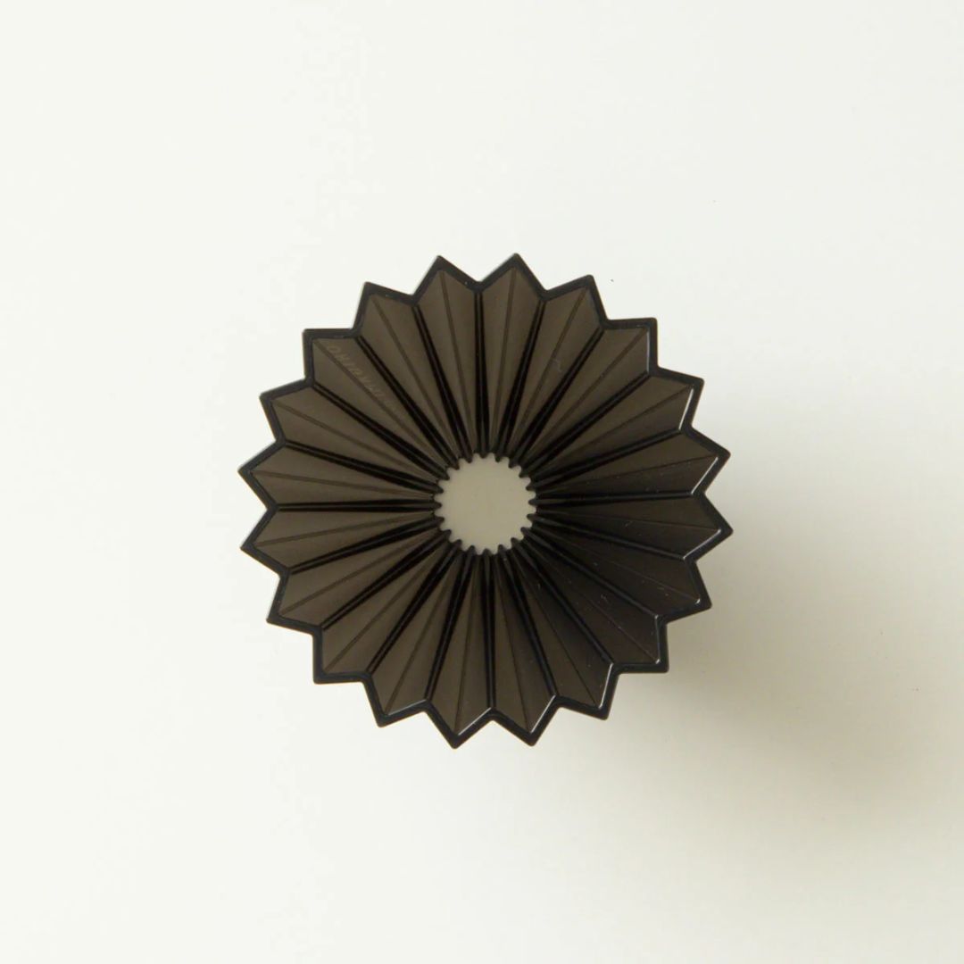 ORIGAMI Dripper Air S Black Ringan dan Kuat untuk Brewing Kopi Lebih Stabil