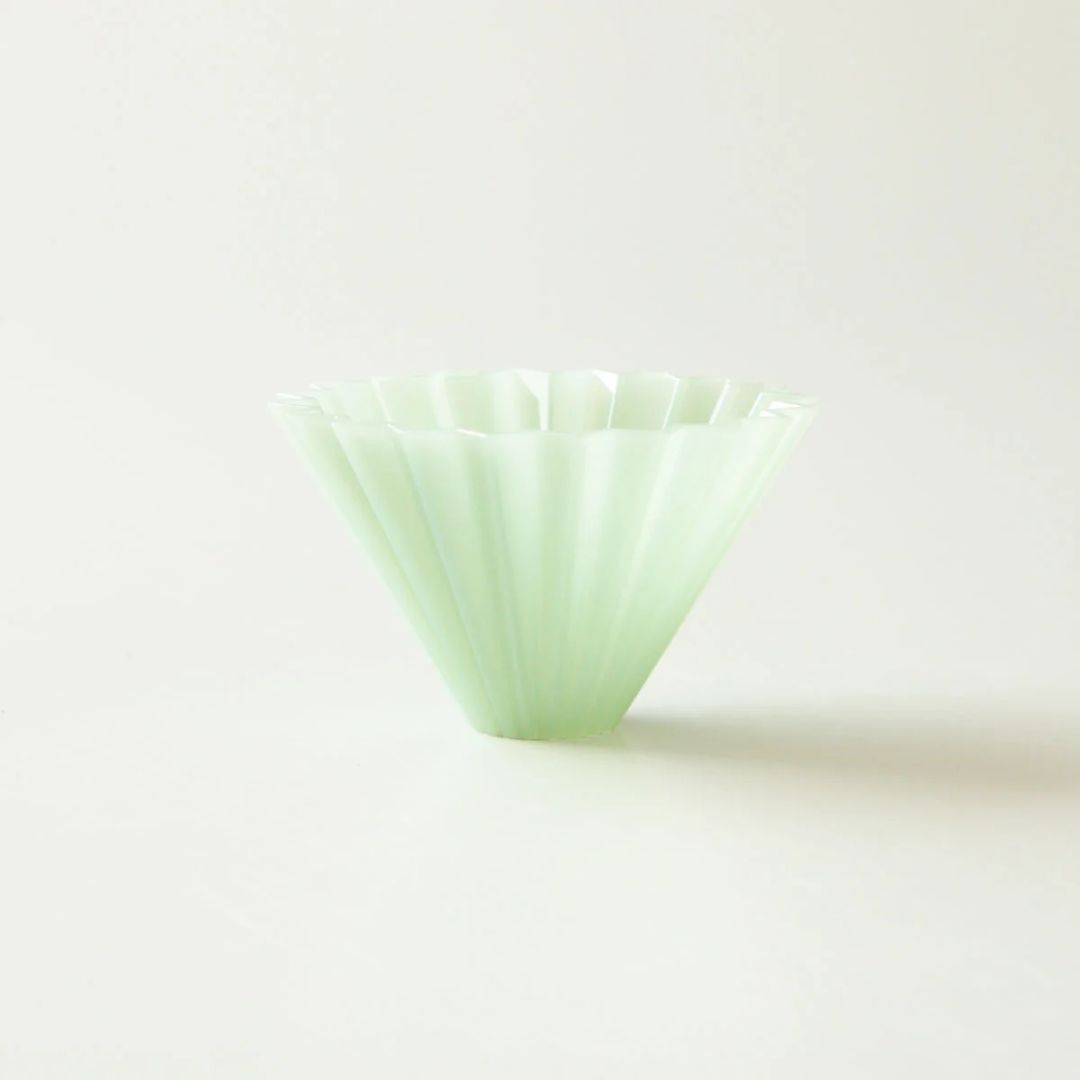 ORIGAMI Dripper Air S Matte Green Ringan untuk Seduhan Kopi Lebih Stabil