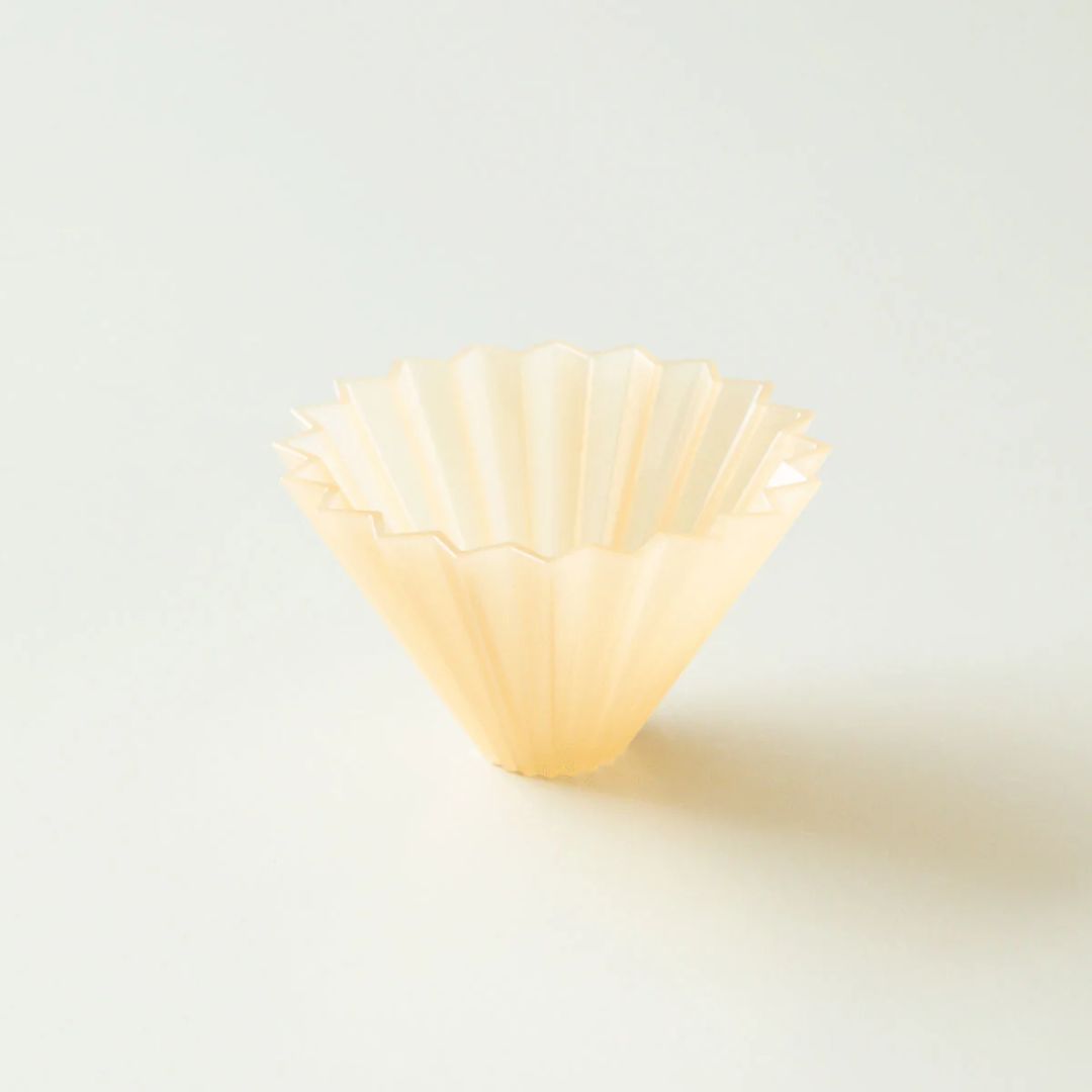 ORIGAMI Dripper Air S Matte Beige Ringan untuk Seduhan Kopi Lebih Stabil ORIGAMI Dripper Air S Matte Beige Ringan untuk Seduhan Kopi Lebih Stabil