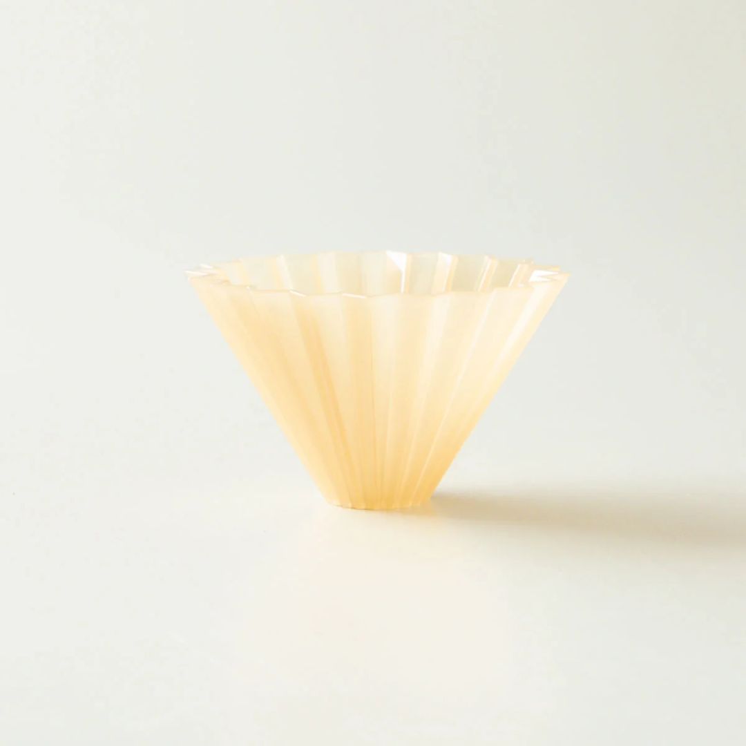 ORIGAMI Dripper Air S Matte Beige Ringan untuk Seduhan Kopi Lebih Stabil ORIGAMI Dripper Air S Matte Beige Ringan untuk Seduhan Kopi Lebih Stabil