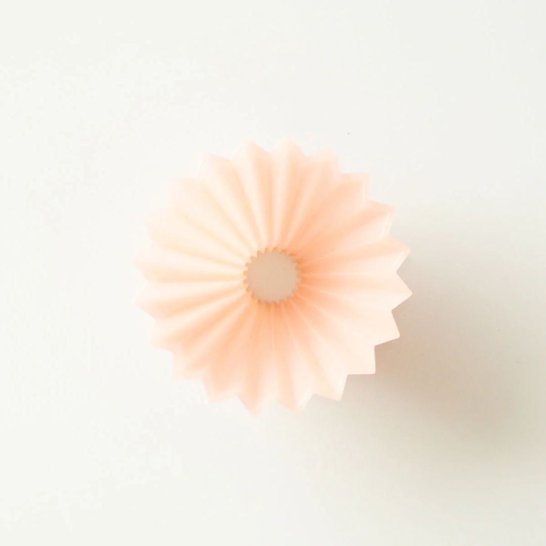 ORIGAMI Dripper Air S Matte Pink Ringan untuk Seduhan Kopi Lebih Stabil