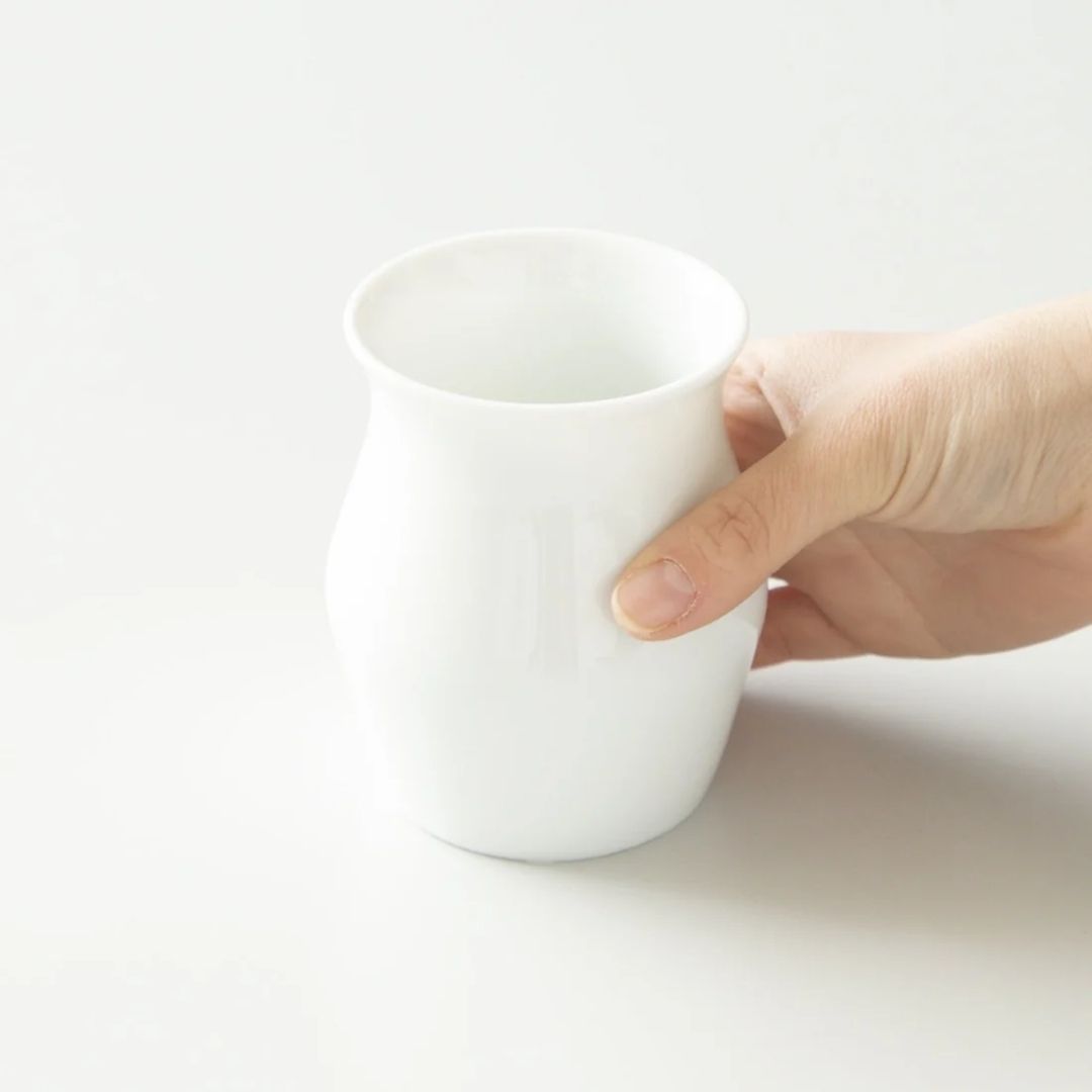 ORIGAMI Sensory Flavor Cup White Cangkir Kopi Aroma Maksimal ORIGAMI Sensory Flavor Cup White Cangkir Kopi Aroma Maksimal