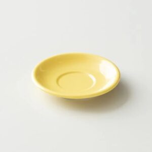 ORIGAMI 6 or 8oz Saucer Yellow - Alas Cangkir Latte Bowl dari Jepang ORIGAMI 6 or 8oz Saucer Yellow - Alas Cangkir Latte Bowl dari Jepang