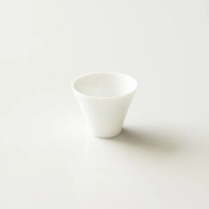 ORIGAMI Sensory Espresso Cup Narrow White Cangkir Espresso Tajam ORIGAMI Sensory Espresso Cup Narrow White Cangkir Espresso Tajam