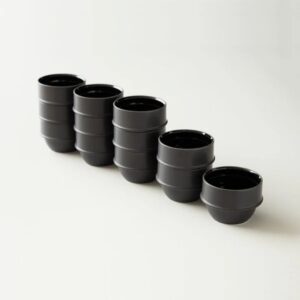 ORIGAMI Cupping Bowl Black untuk Coffee Cupping Profesional ORIGAMI Cupping Bowl Black untuk Coffee Cupping Profesional