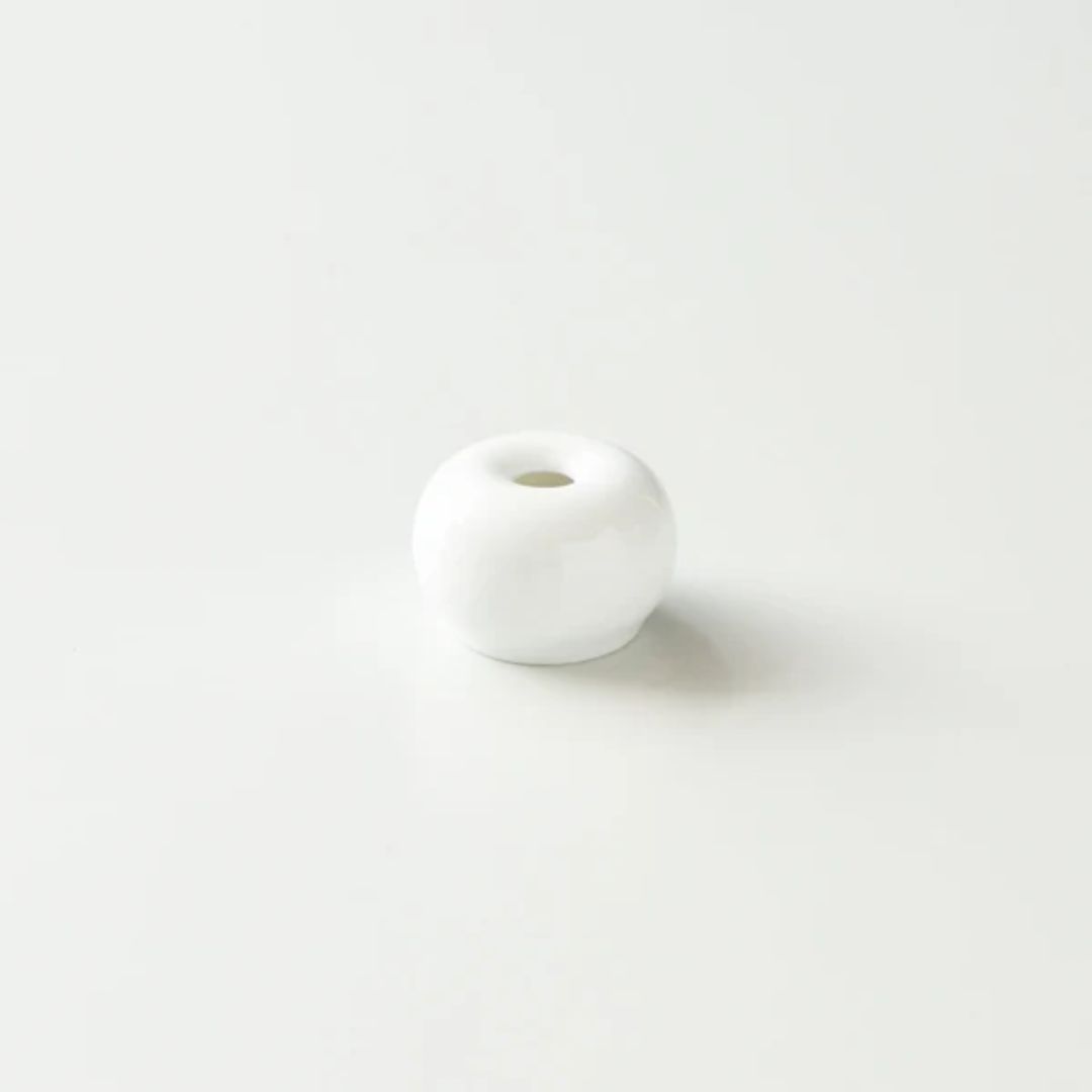 ORIGAMI Matcha Whisk Stand Porcelain White Made in Japan