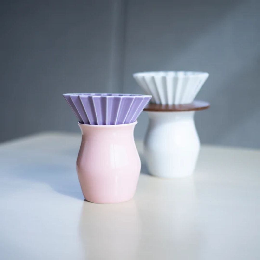 ORIGAMI Sensory Flavor Cup Matte Black, Cup Specialty Coffee Premium Jepang ORIGAMI Sensory Flavor Cup Matte Black, Cup Specialty Coffee Premium Jepang