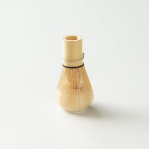 ORIGAMI Matcha Whisk Stand Matte Beige Porcelain Made in Japan ORIGAMI Matcha Whisk Stand Matte Beige Porcelain Made in Japan