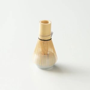 ORIGAMI Matcha Whisk Stand Matte Gray Porcelain Made in Japan ORIGAMI Matcha Whisk Stand Matte Gray Porcelain Made in Japan