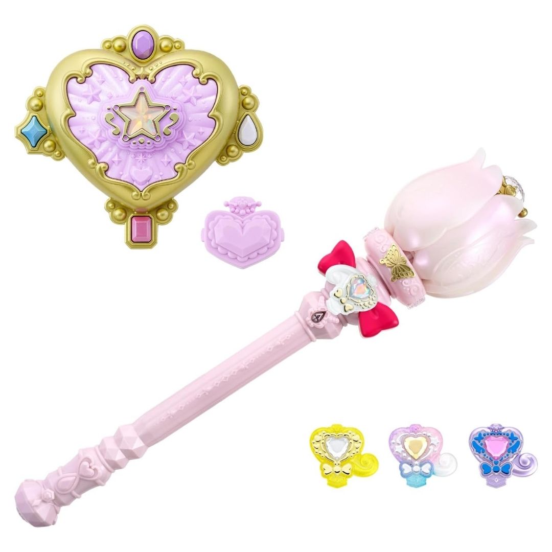 Bandai Detective Pretty Cure Arcana Rod Set Shine Arcana Rod & Star Brooch
