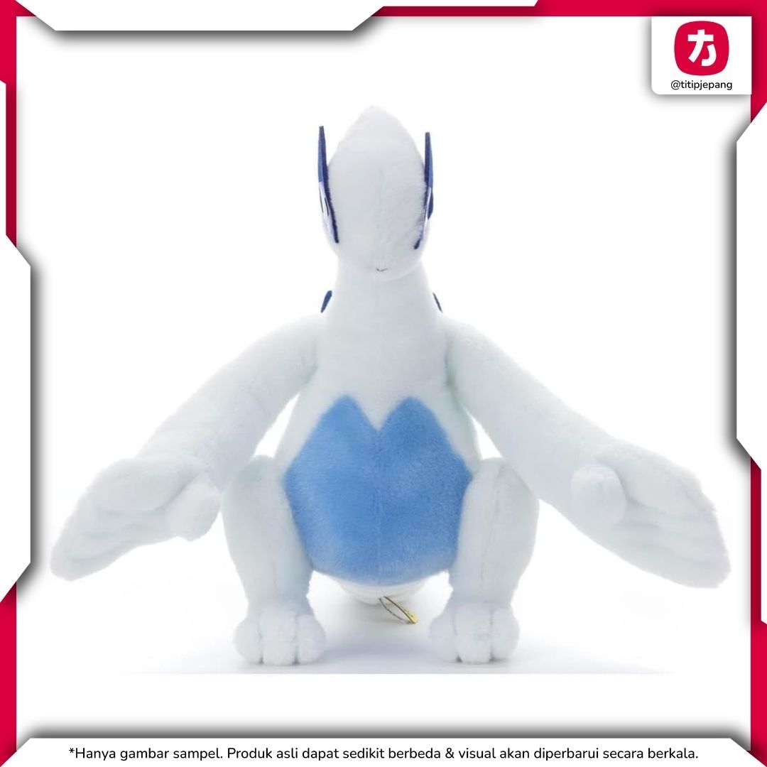 Pokemon Lugia Plush Takara Tomy Arts Boneka Koleksi Lembut Ukuran 22 cm Pokemon Lugia Plush Takara Tomy Arts Boneka Koleksi Lembut Ukuran 22 cm
