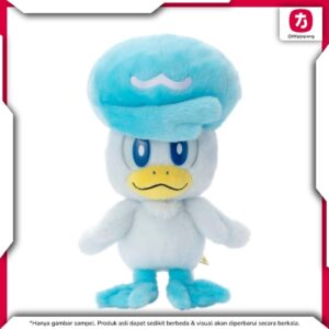 Pokemon Quaxly Plush Takara Tomy Arts Boneka Koleksi Imut Ukuran 21 cm Pokemon Quaxly Plush Takara Tomy Arts Boneka Koleksi Imut Ukuran 21 cm