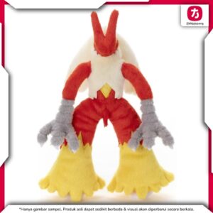 Pokemon Blaziken Plush Takara Tomy Arts Boneka Koleksi Besar Ukuran 29 cm Pokemon Blaziken Plush Takara Tomy Arts Boneka Koleksi Besar Ukuran 29 cm