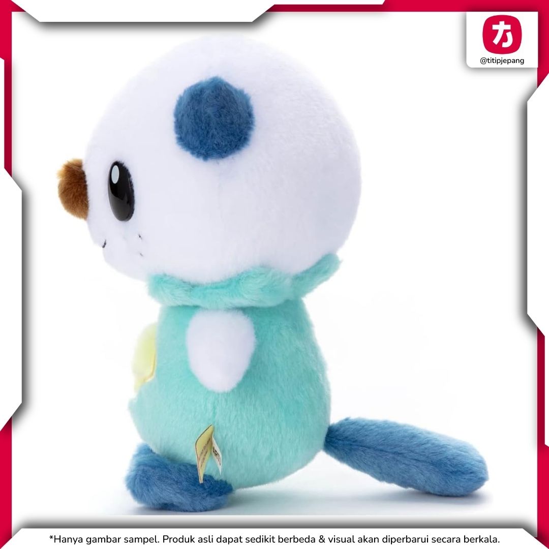 Pokemon Oshawott Plush Takara Tomy Arts Boneka Koleksi Imut Ukuran 18 cm Pokemon Oshawott Plush Takara Tomy Arts Boneka Koleksi Imut Ukuran 18 cm